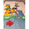 USS Love Boat and Animals Baby Quilt
